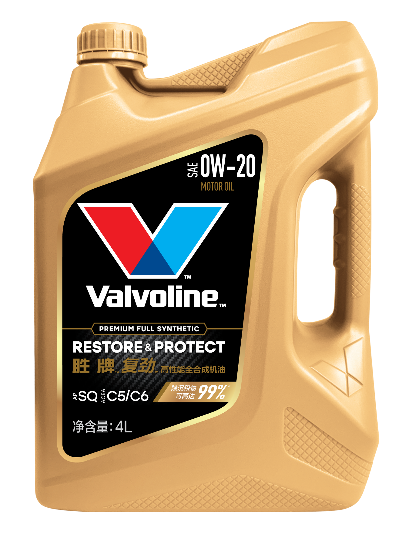 胜牌 复劲 高性能全合成机油 0W-20